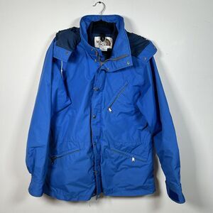 VTG The North Face Brown Label 80s Gore-Tex Blue Jacket USA Women's Size Large